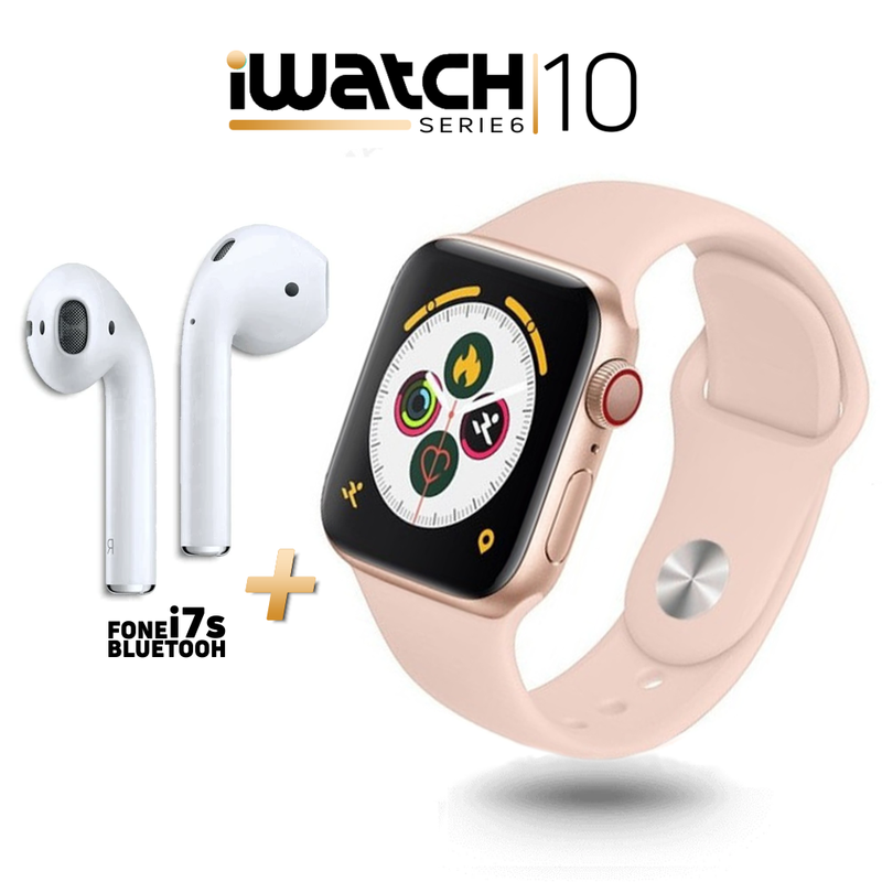 Smartwatch iWatch 10 Serie 6 + Fone sem fio