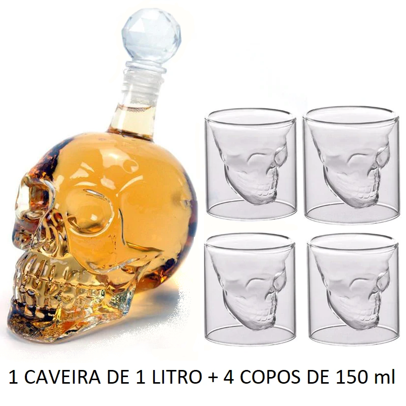 Kit de Drink Caveira
