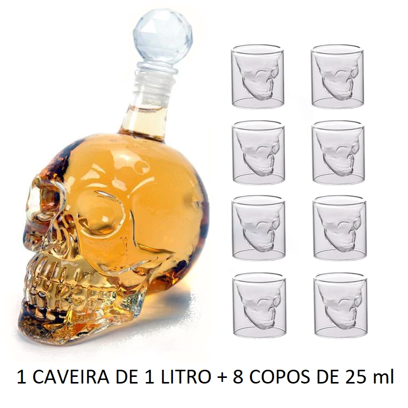Kit de Drink Caveira