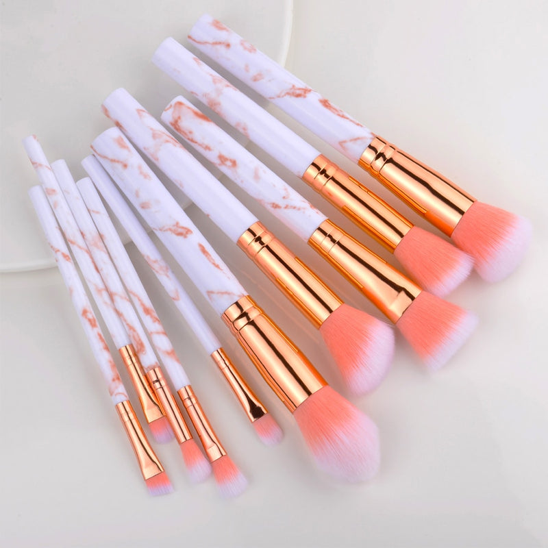 Kit 15 Pinceis de Maquiagem - Beauty Brush