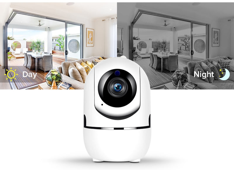 Câmera Home Security - visão NOTURNA e 360° 1080p FULL HD