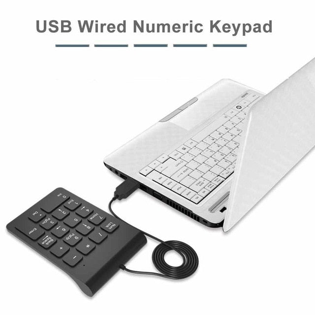 Teclado Numérico USB/Sem fio