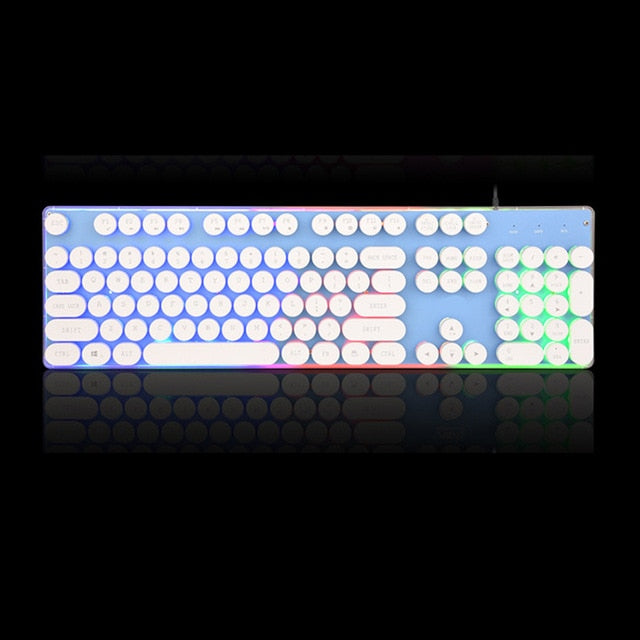 Teclado Gamer Keycap - LED - 104 Teclas